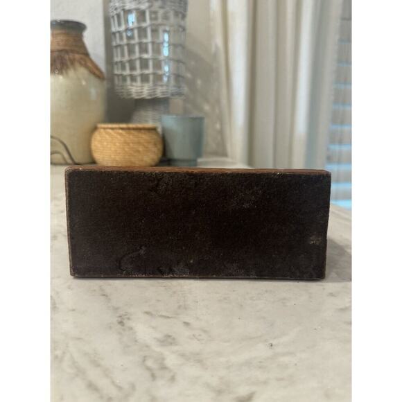 Vintage Hand Carved Bohemian Wooden Smiling Elephant Bookend 6.5"‎ Tall 8" Long - Picture 8 of 8